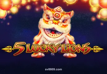 Hình ảnh trò chơi 5 Lucky Lions tại sv88